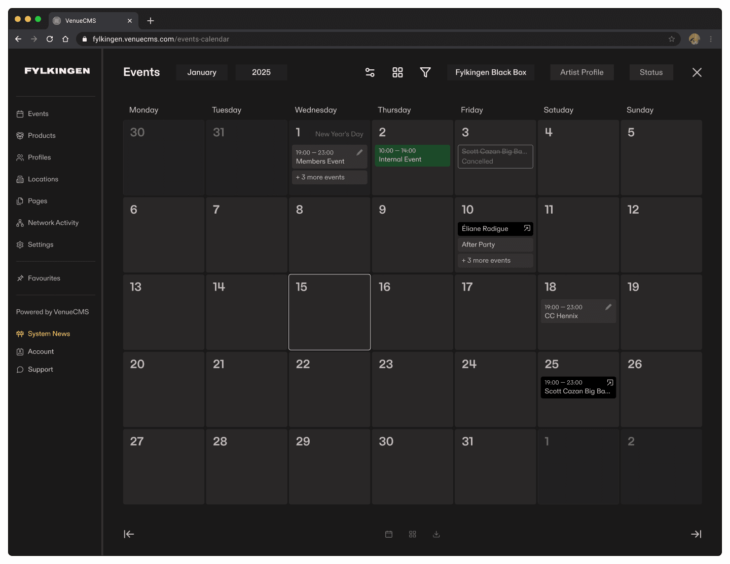 Calendar